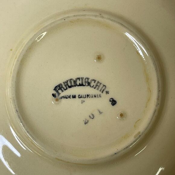 Lot of 4 Vintage Franciscan Apple Tea Cup and Saucer Made in USA Back Stamp - Picture 13 of 13